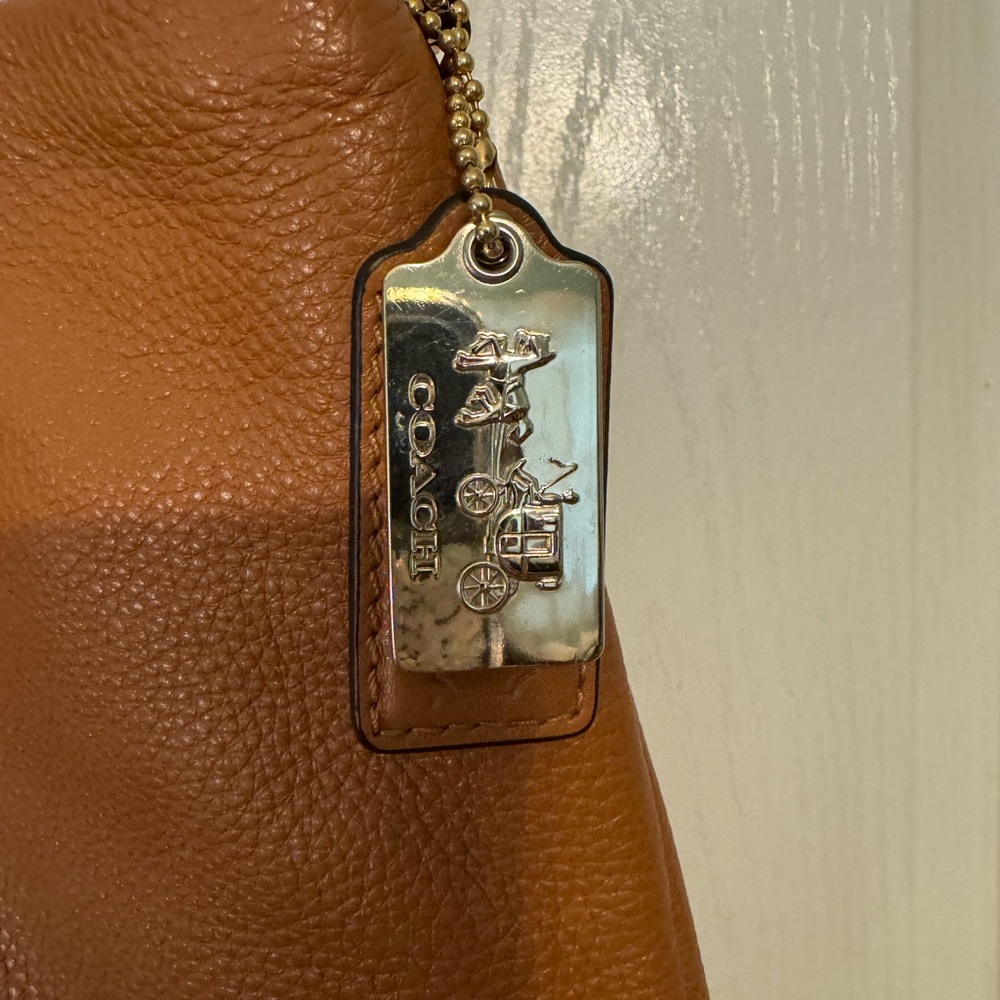 Coach Brown Leather Women's Bag (Phoebe) - Picture 3 of 12